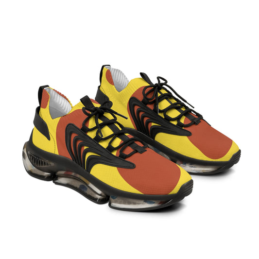 Vibrant Men's Mesh Sneakers - Colorful Lightweight Athletic Shoes