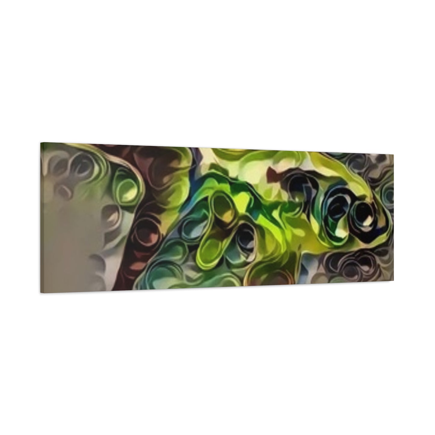 Abstract Nature Canvas Art - Stretched Matte Wall Decor