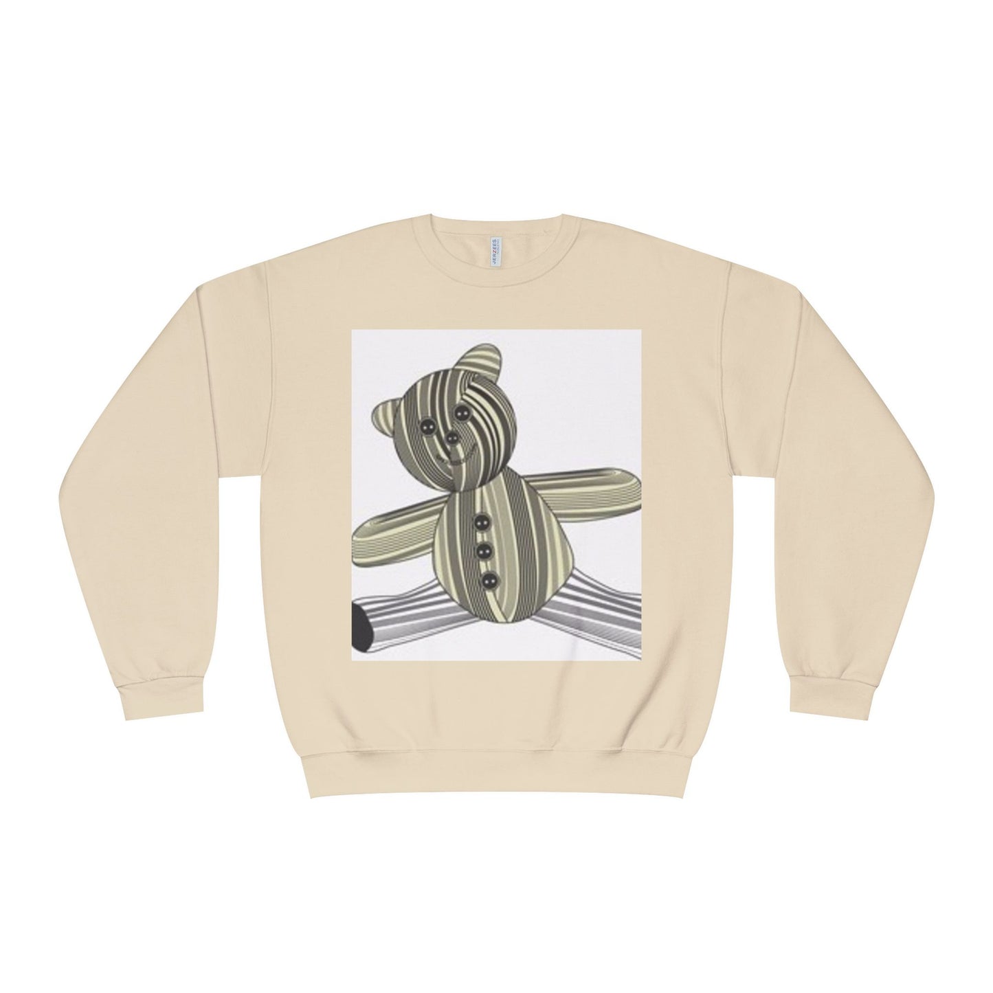 Cozy Teddy Bear Graphic Sweatshirt - Perfect for All Ages