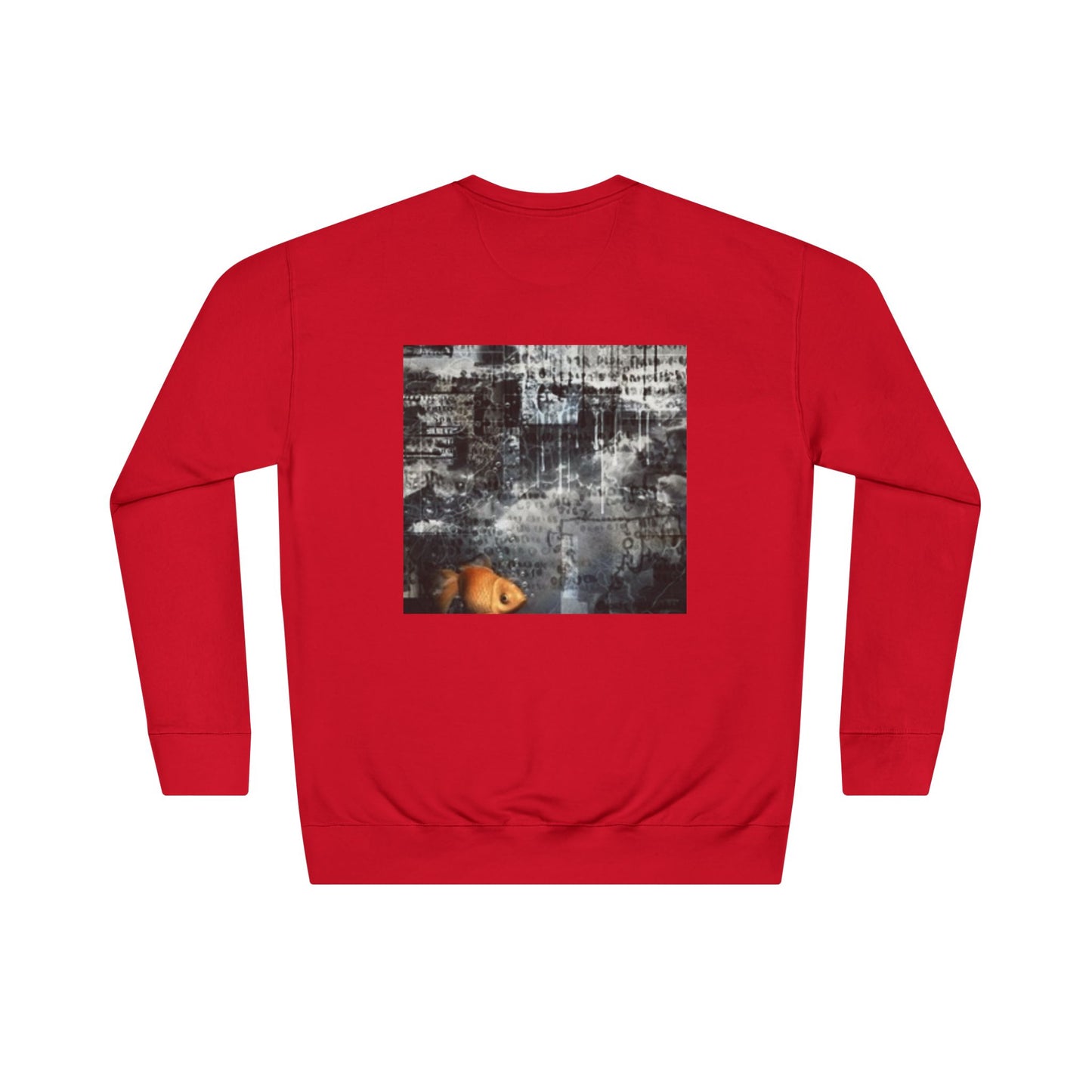 Roaring Lion Unisex Crew Sweatshirt - Bold Art for Animal Lovers