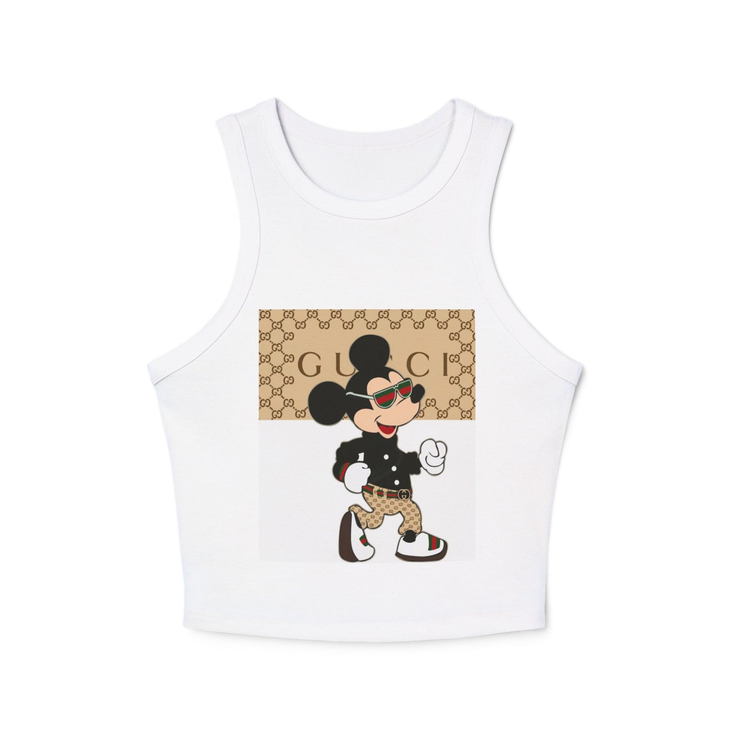 Women's Micro Rib Racer Tank Top