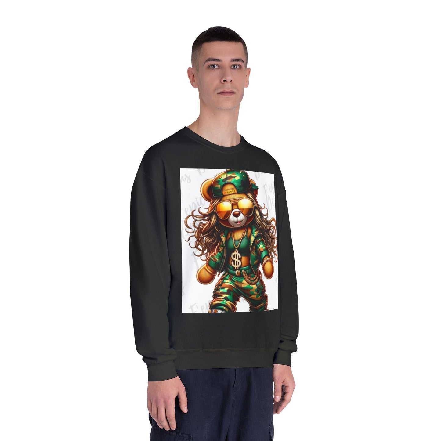 Cool Bear Crewneck Sweatshirt - Unisex Streetwear Style