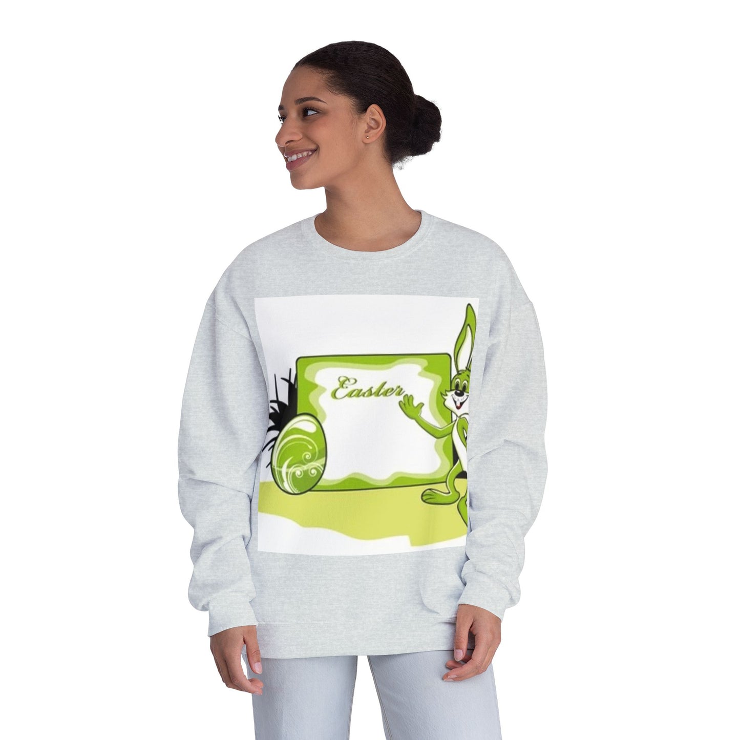 Easter Bunny Unisex Crewneck Sweatshirt