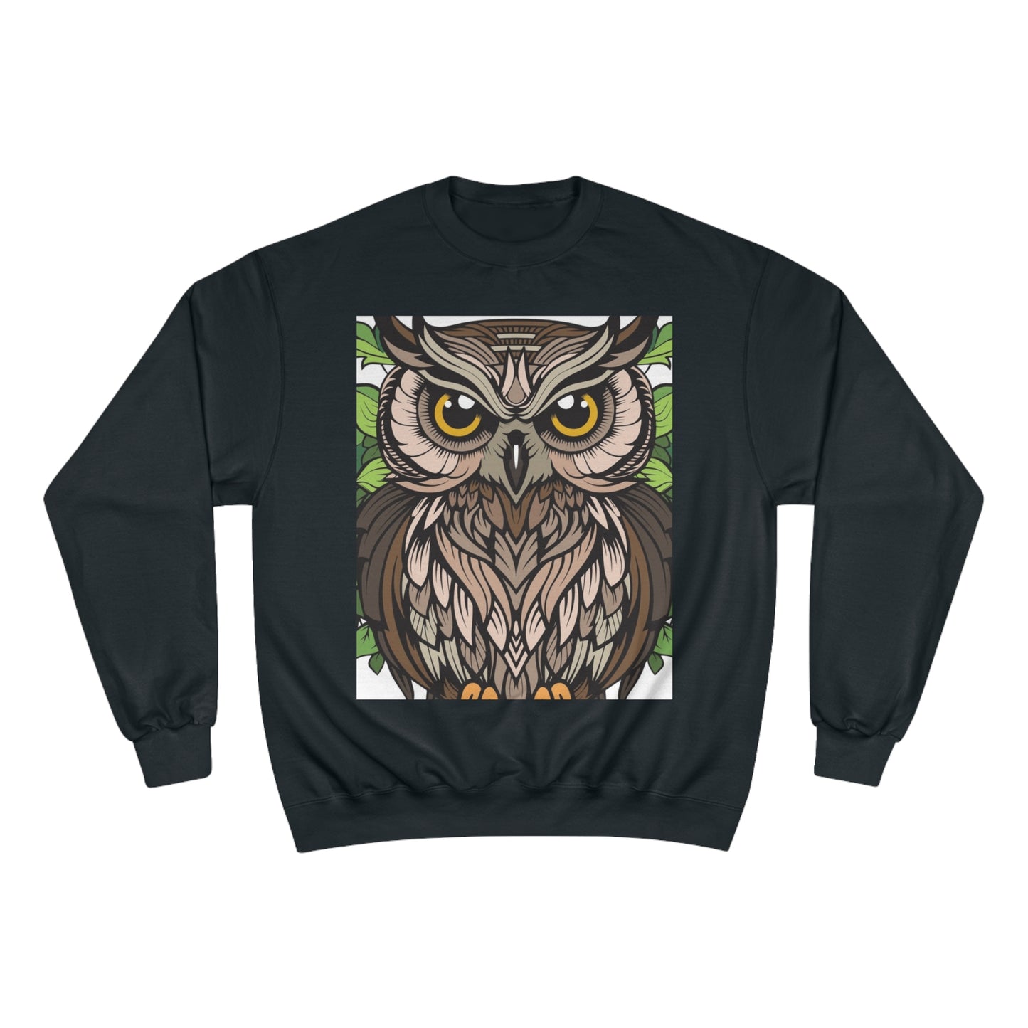 Champion Owl Sweatshirt - Cozy Unisex Sweater Perfect for Nature Lovers
