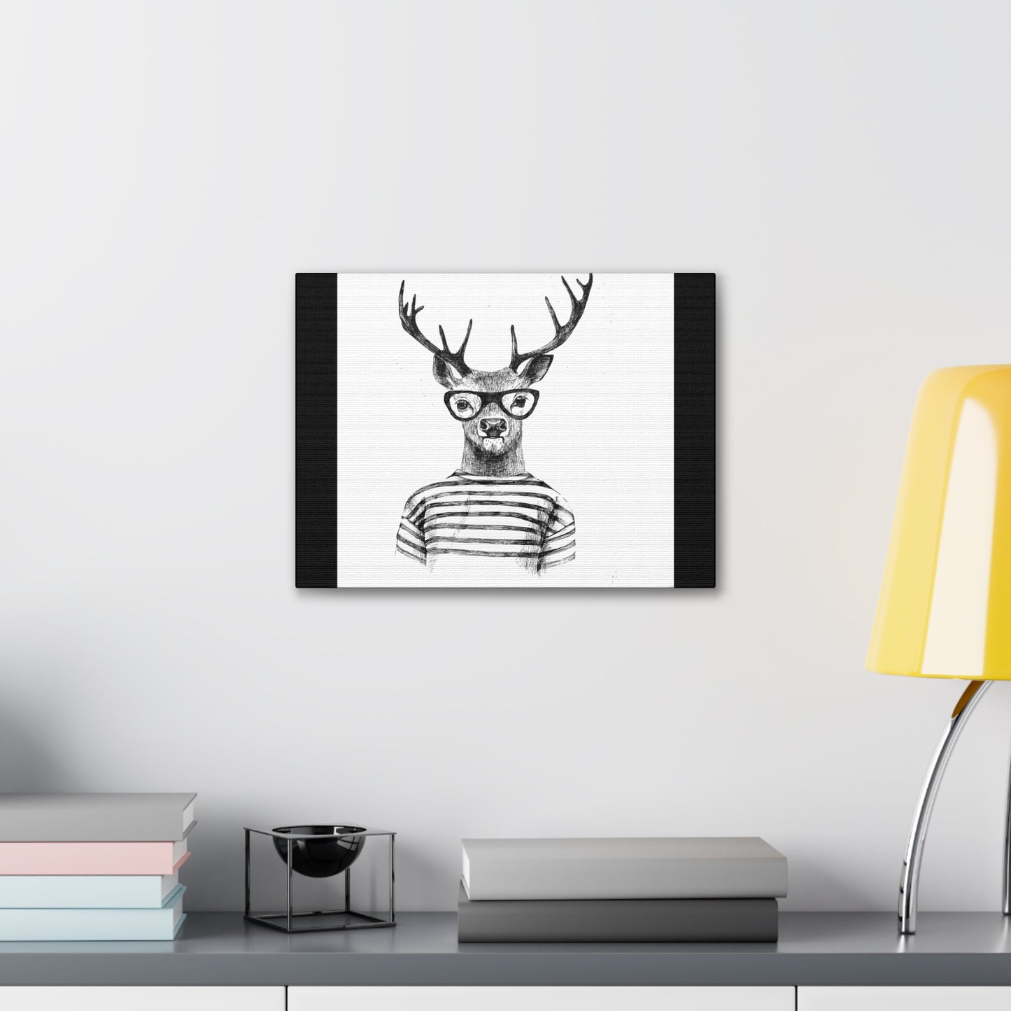 Whimsical Deer Canvas Gallery Wraps - Unique Home Decor for Animal Lovers