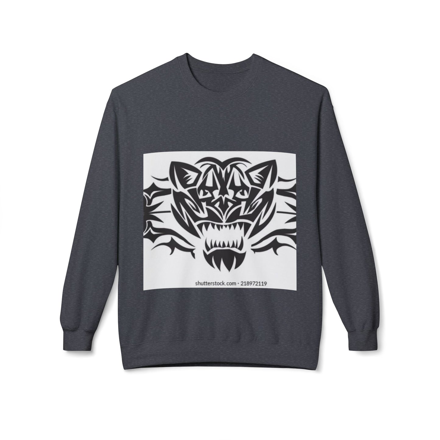 Fierce Tiger Graphic Sweatshirt for Nature Lovers