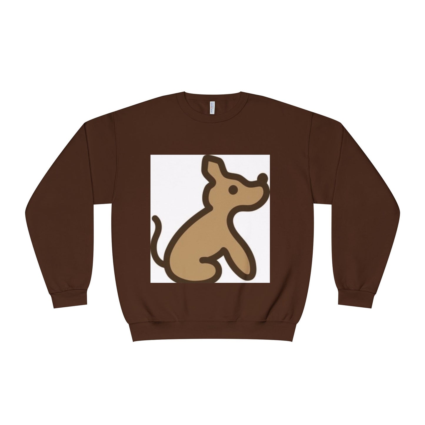 Cute Dog Illustration Unisex Crewneck Sweatshirt - Cozy Pet Lover Gift