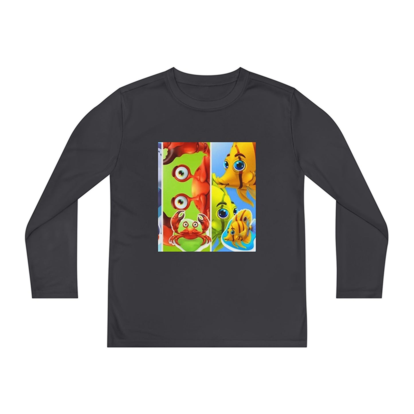 Vibrant Youth Long Sleeve Tee - Fun Animal Designs for Playful Kids