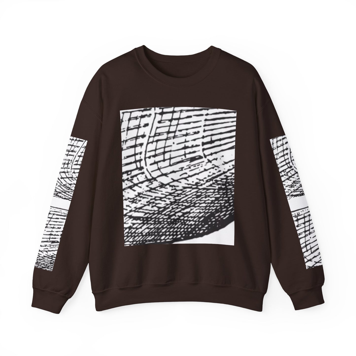 Artistic Unisex Crewneck Sweatshirt - Abstract Design for Cozy Vibes