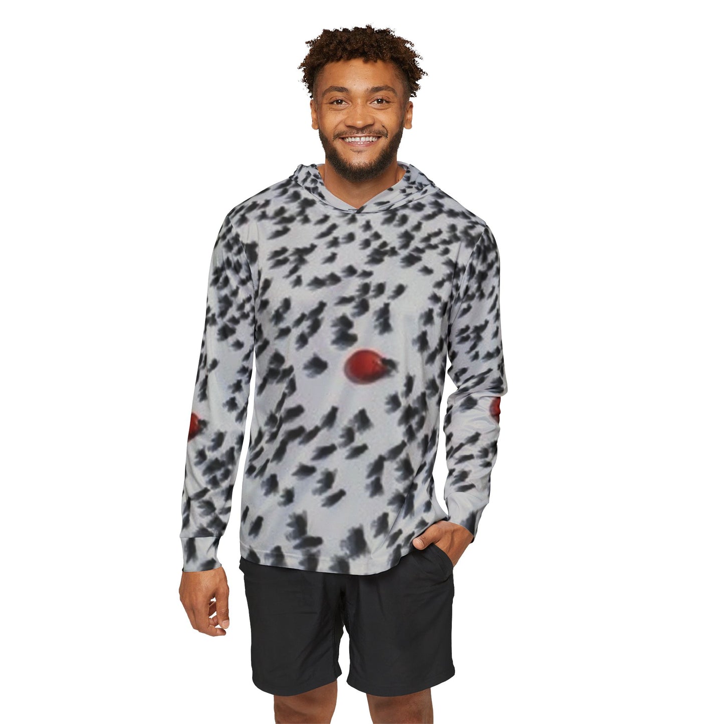 Men's Sports Warmup Hoodie - Trendy Performancewear for Active Lifestyle
