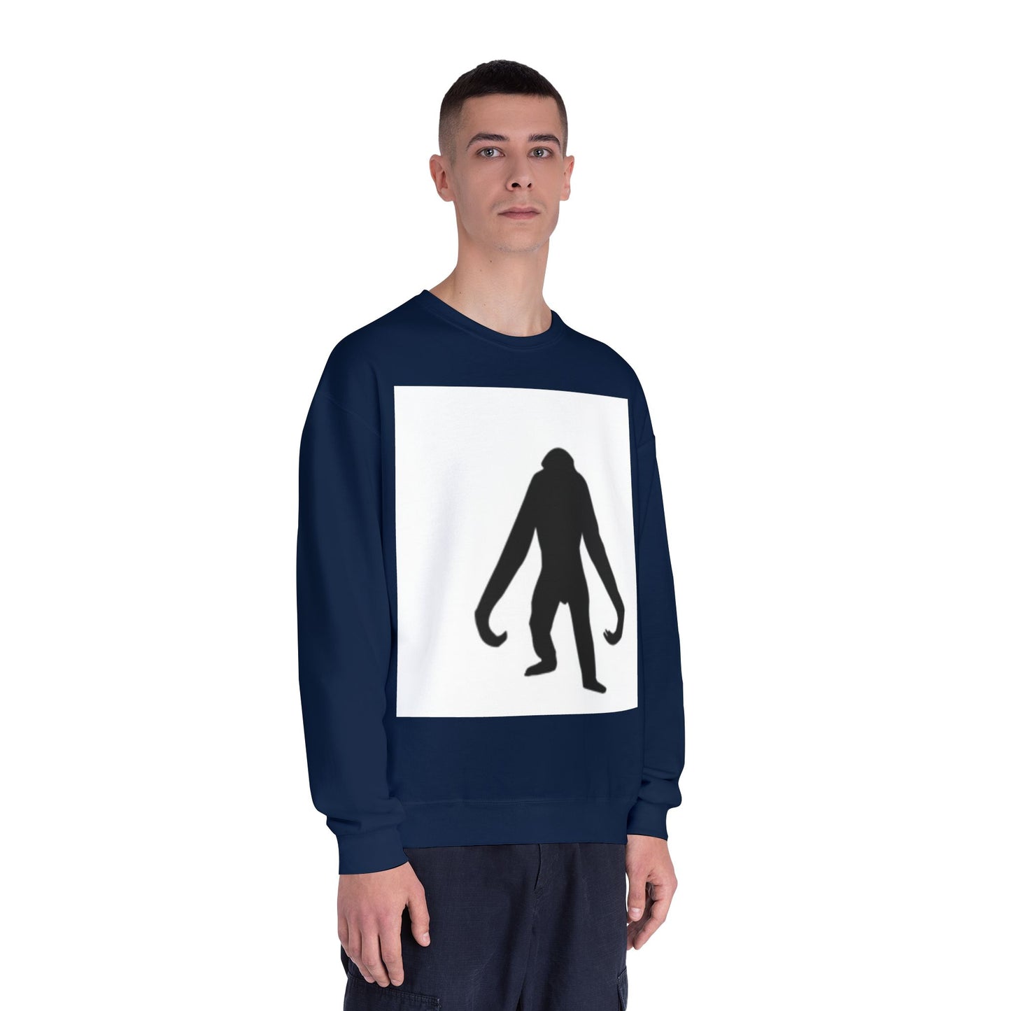 Sasquatch Silhouette Unisex Crewneck Sweatshirt - Cozy & Fun