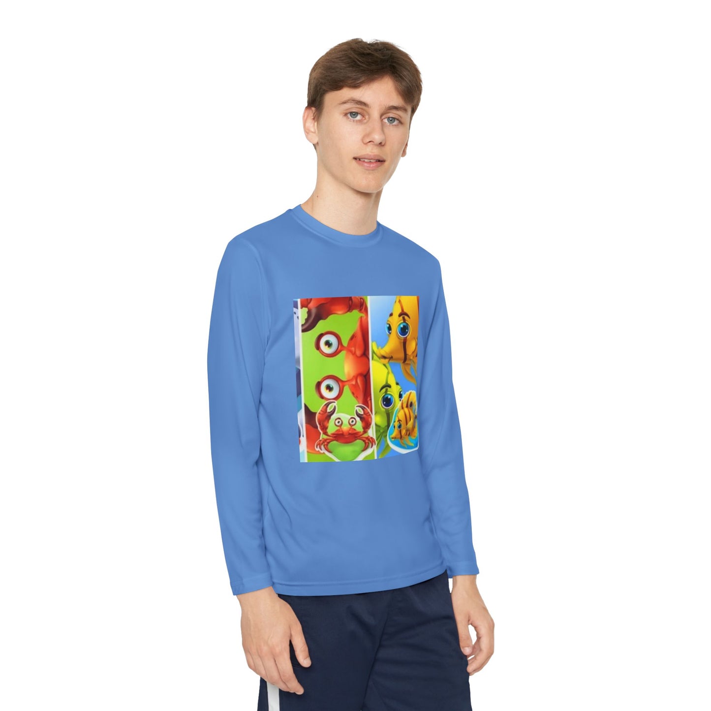 Vibrant Youth Long Sleeve Tee - Fun Animal Designs for Playful Kids