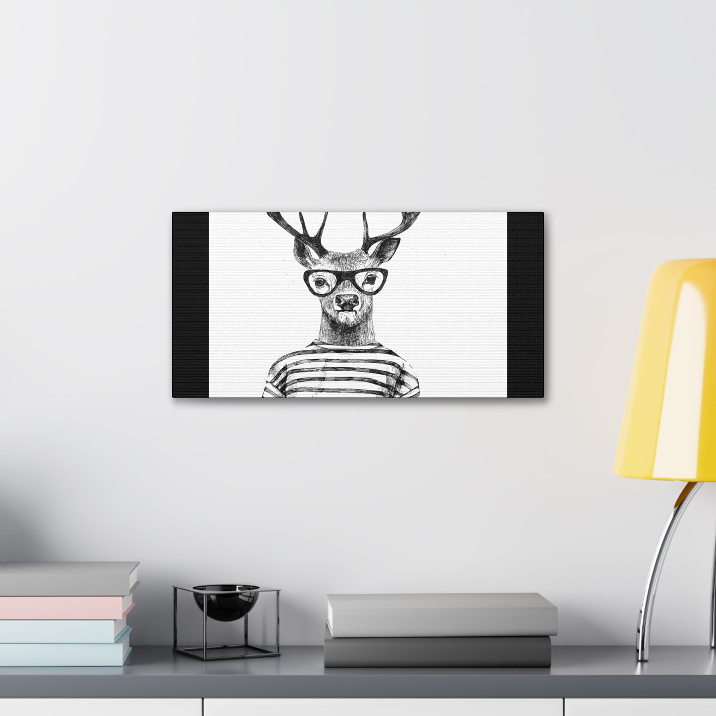 Whimsical Deer Canvas Gallery Wraps - Unique Home Decor for Animal Lovers