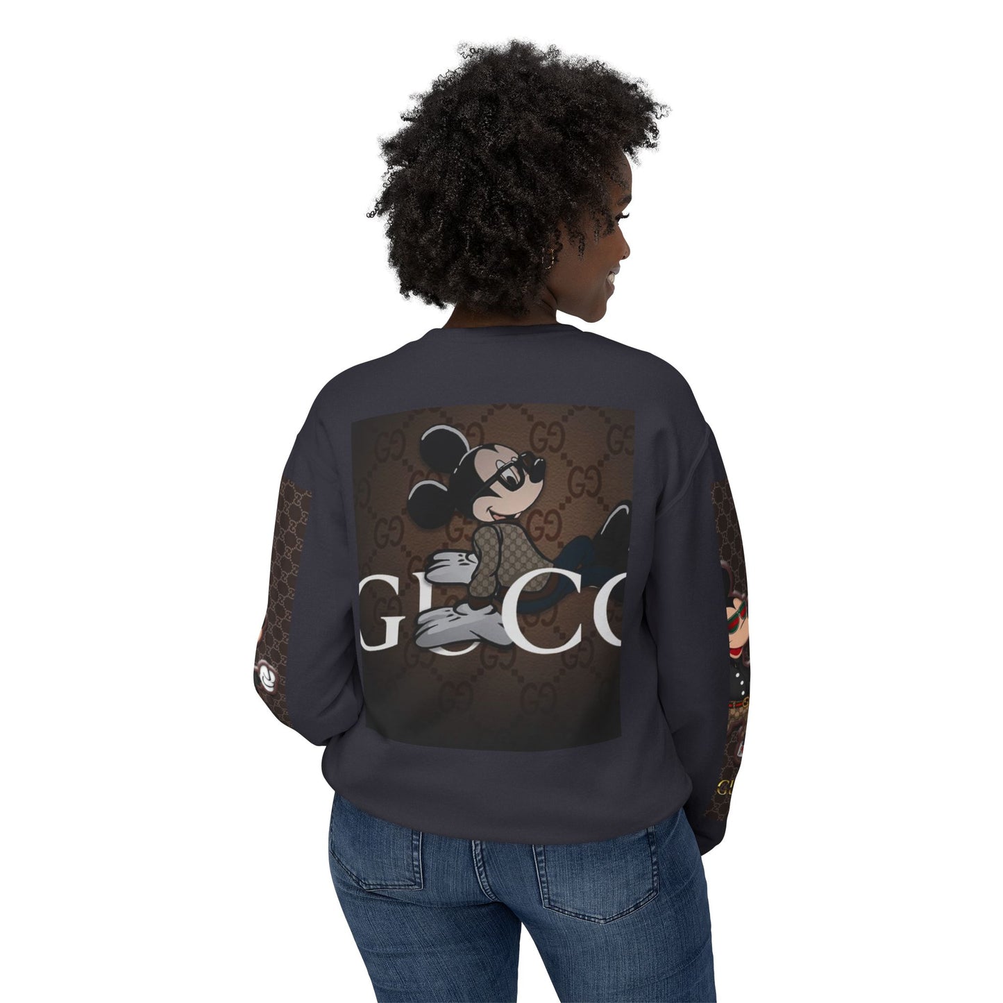 Mickey Mouse Stylish Crewneck Sweatshirt - Unisex Luxury Fashion