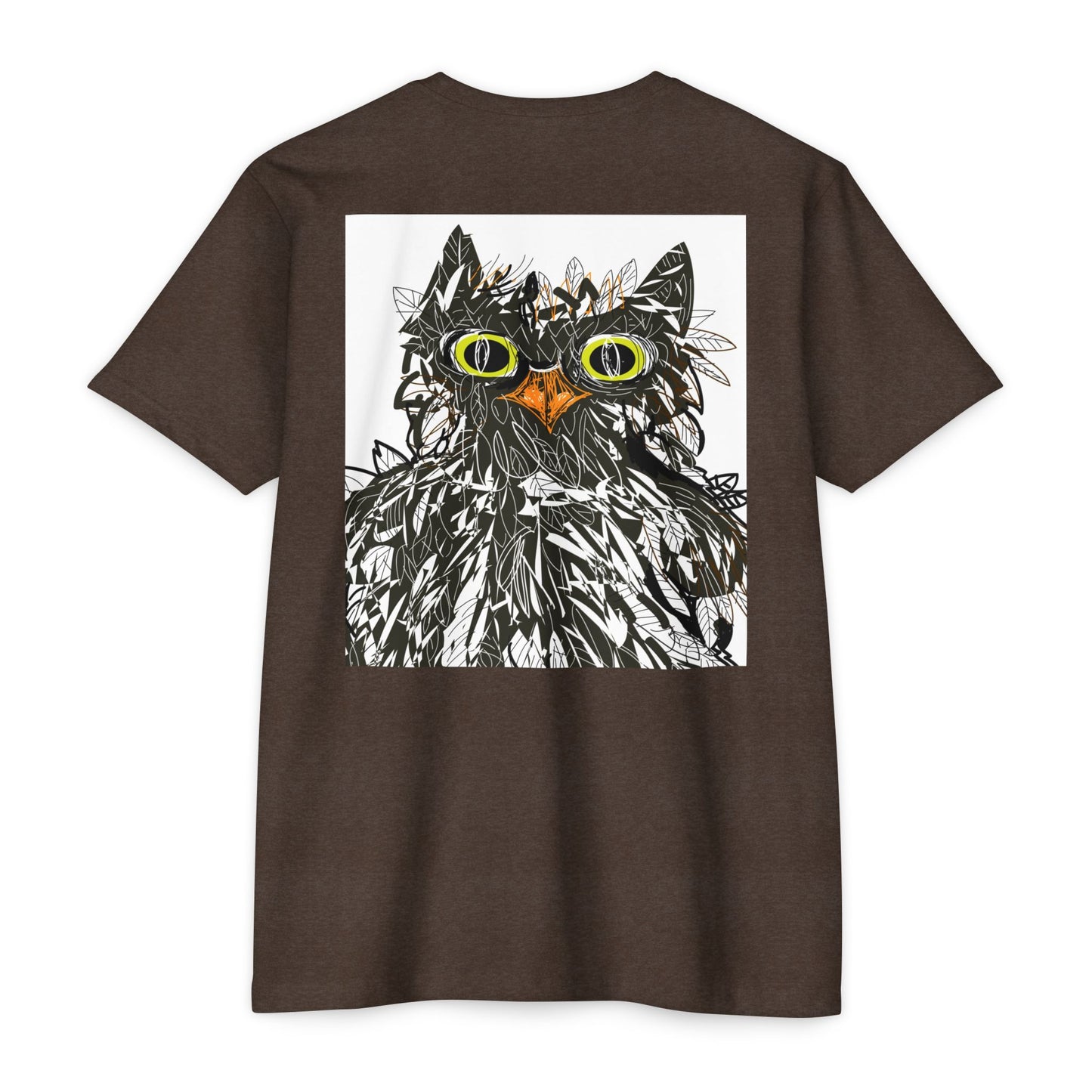 Whimsical Cat Graphic Unisex T-Shirt - Fun & Artsy Apparel