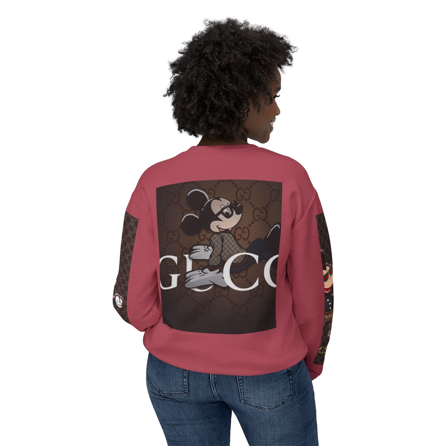 Mickey Mouse Stylish Crewneck Sweatshirt - Unisex Luxury Fashion