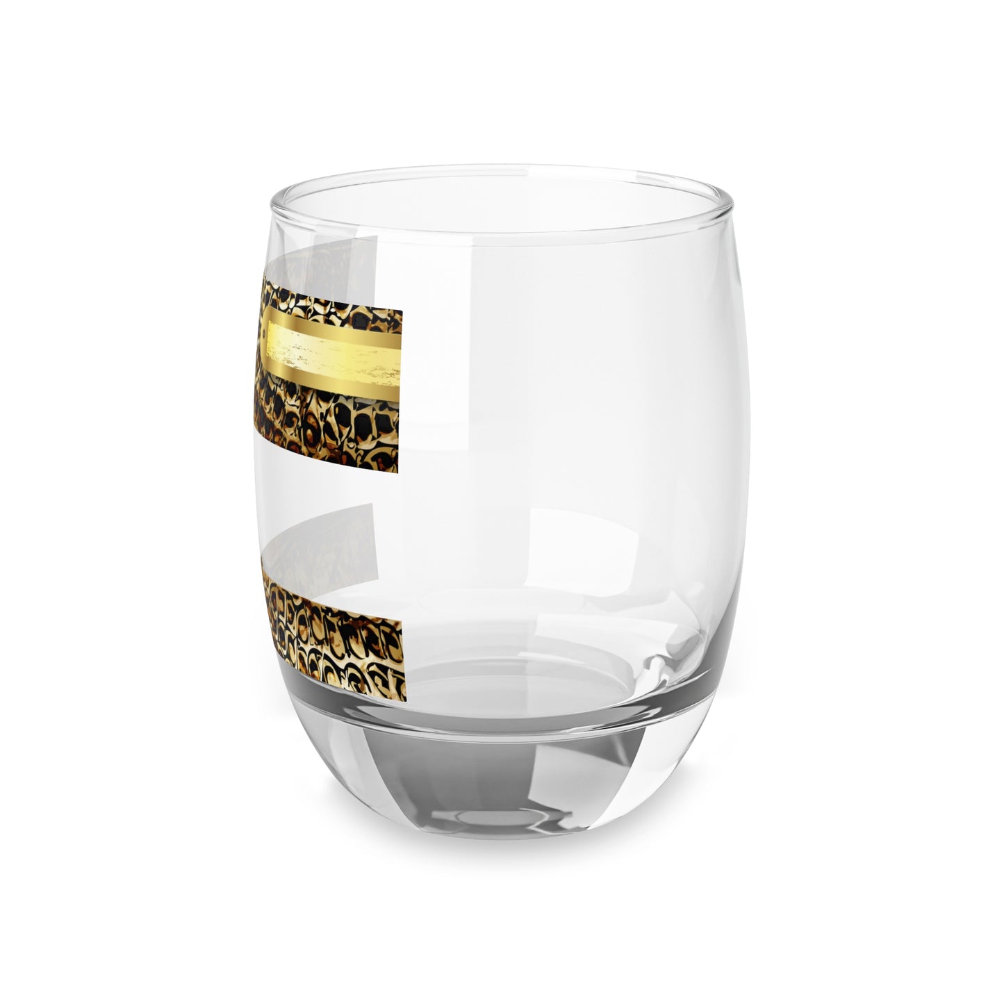 Crocodile Textured Whiskey Glass - Perfect for Home Bars & Gifts