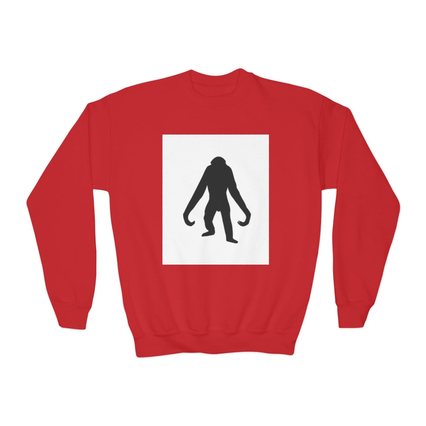 Beach Vibes Youth Crewneck Sweatshirt with Tropical Design