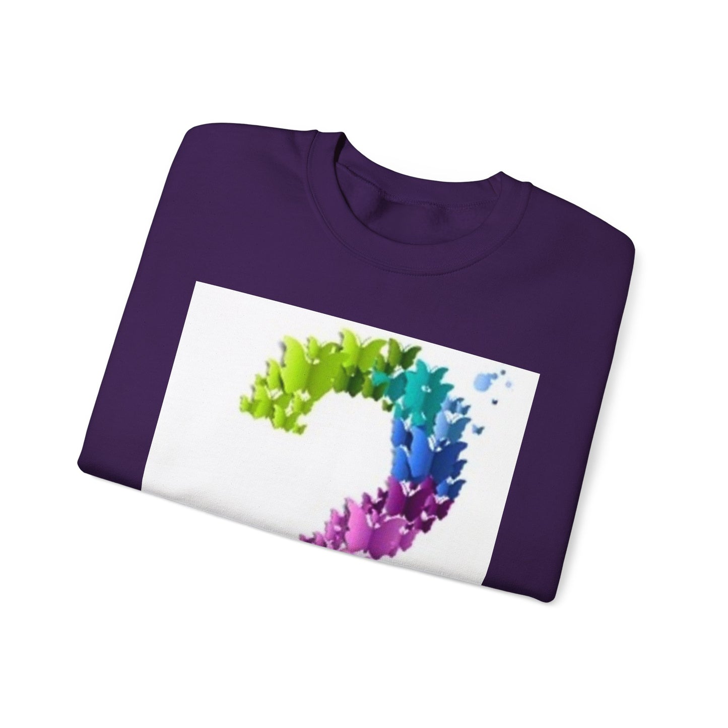 Colorful Floral Number 2 Sweatshirt for Celebrations