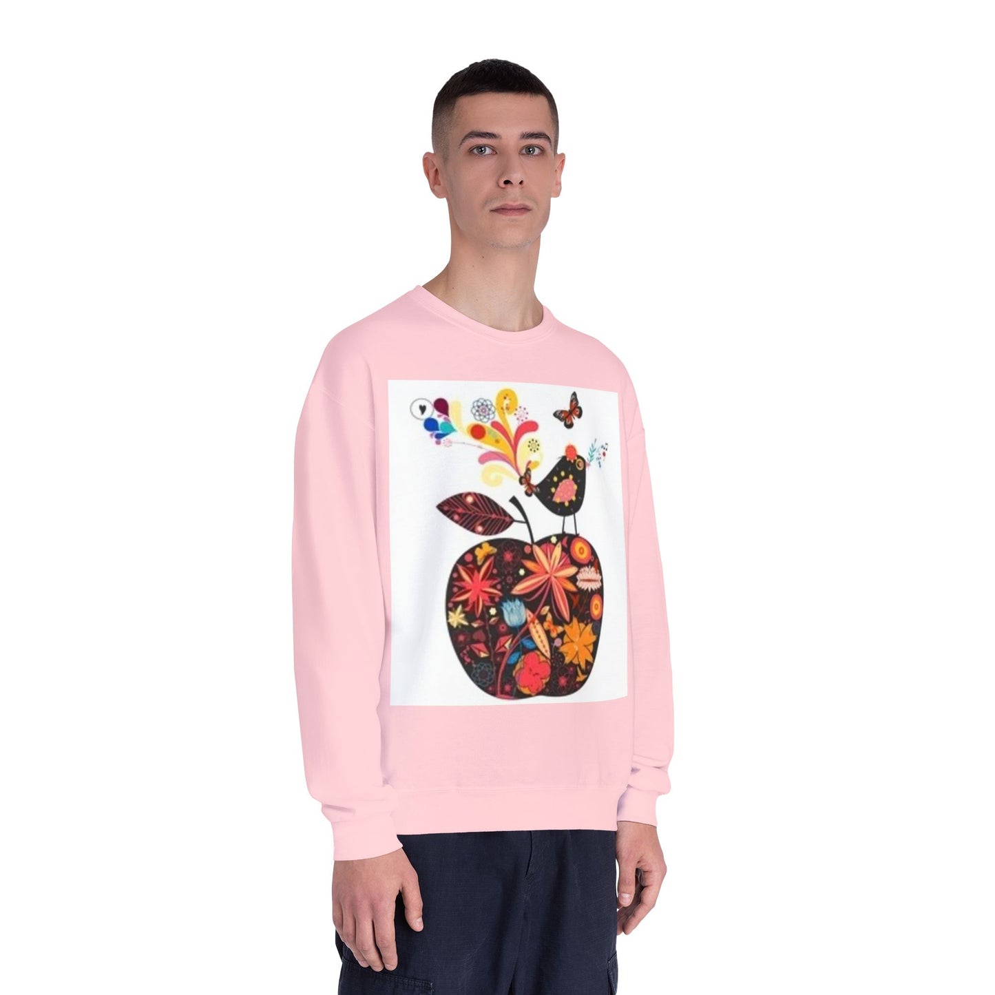 Bright Floral Unisex Crewneck Sweatshirt - Cozy and Stylish