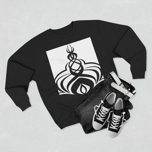Modern Unisex Crewneck Sweatshirt with Abstract Design