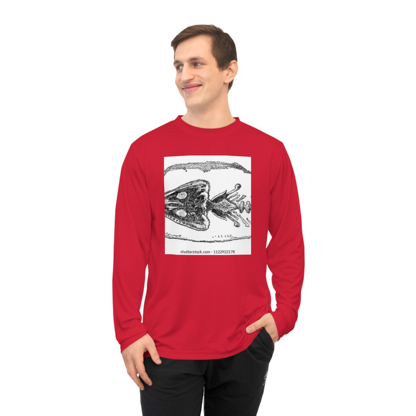 Outdoor Adventure Unisex Performance Long Sleeve Shirt - Vintage Rock Art Design