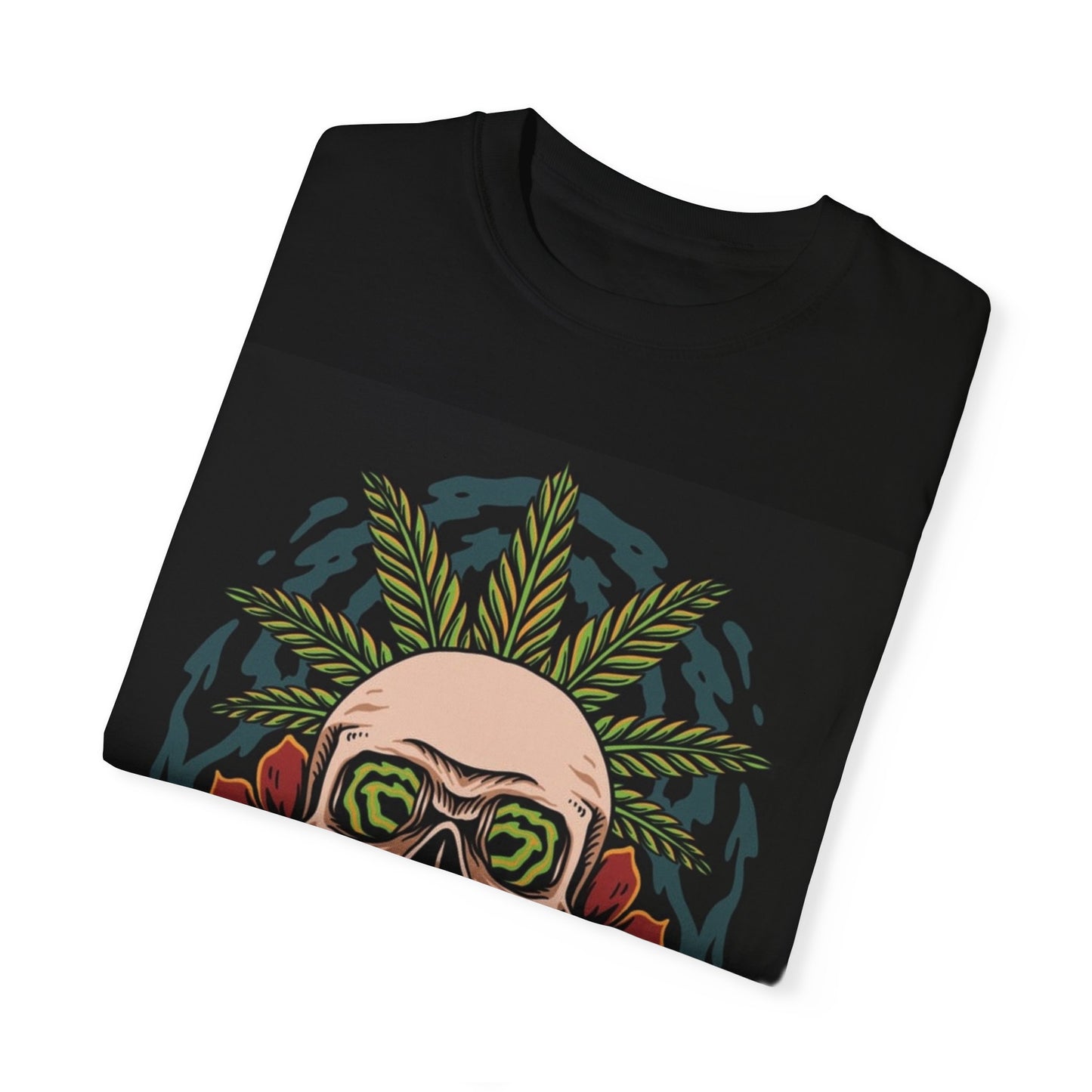 Vibrant Skull Graphic Unisex T-Shirt - Retro Chill Style