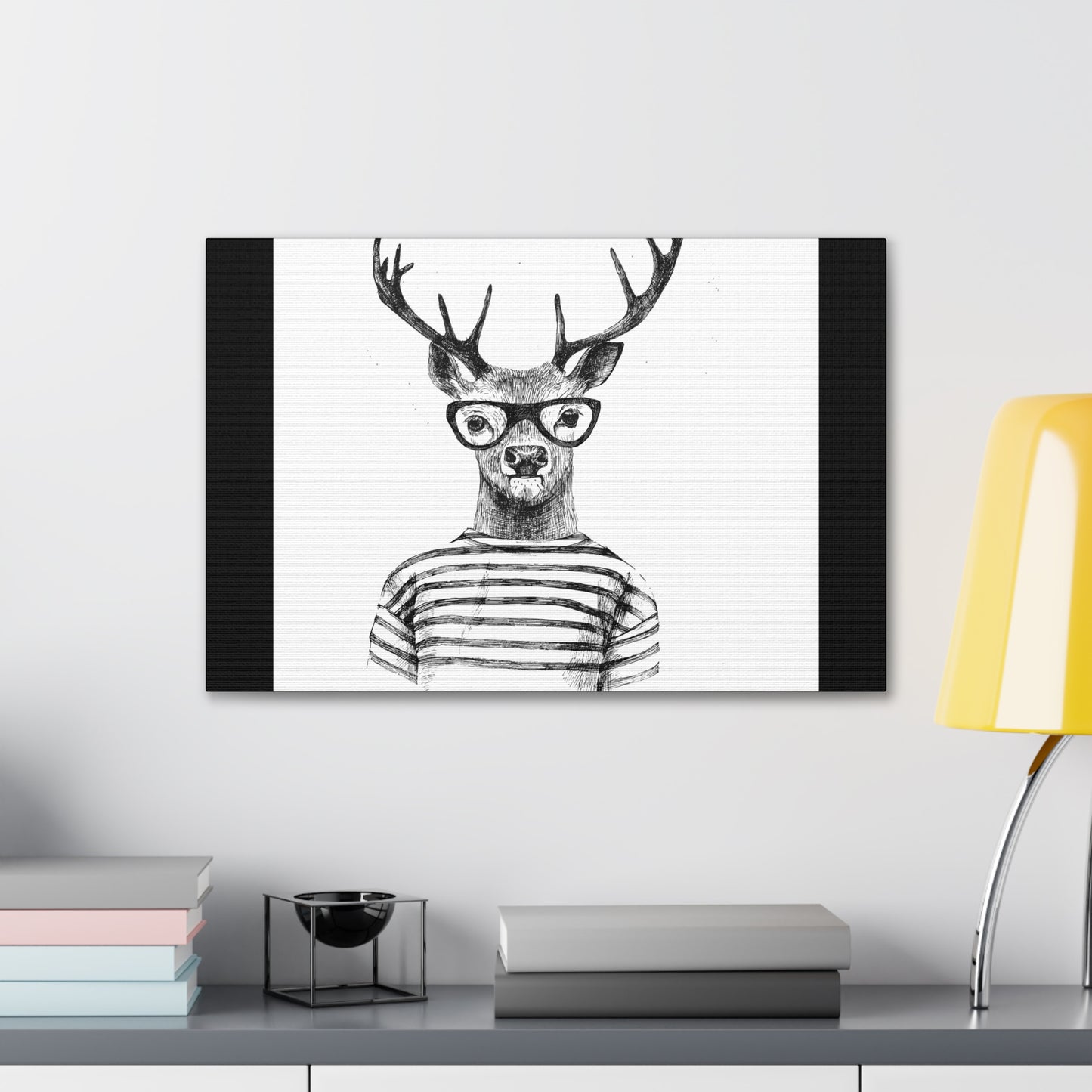 Whimsical Deer Canvas Gallery Wraps - Unique Home Decor for Animal Lovers