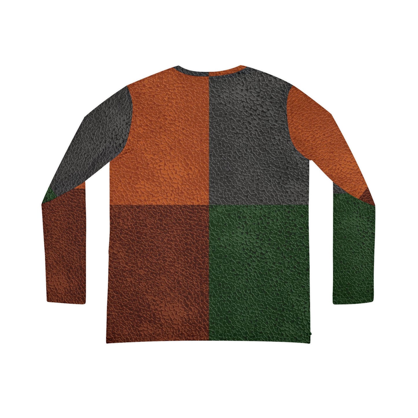Chic Women's Long Sleeve V-Neck Top - Earth Tones Casual Wear