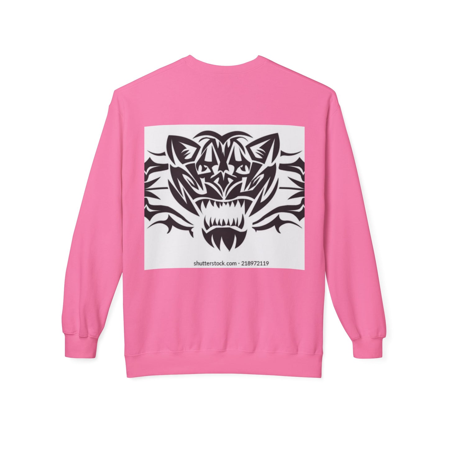 Fierce Tiger Graphic Sweatshirt for Nature Lovers