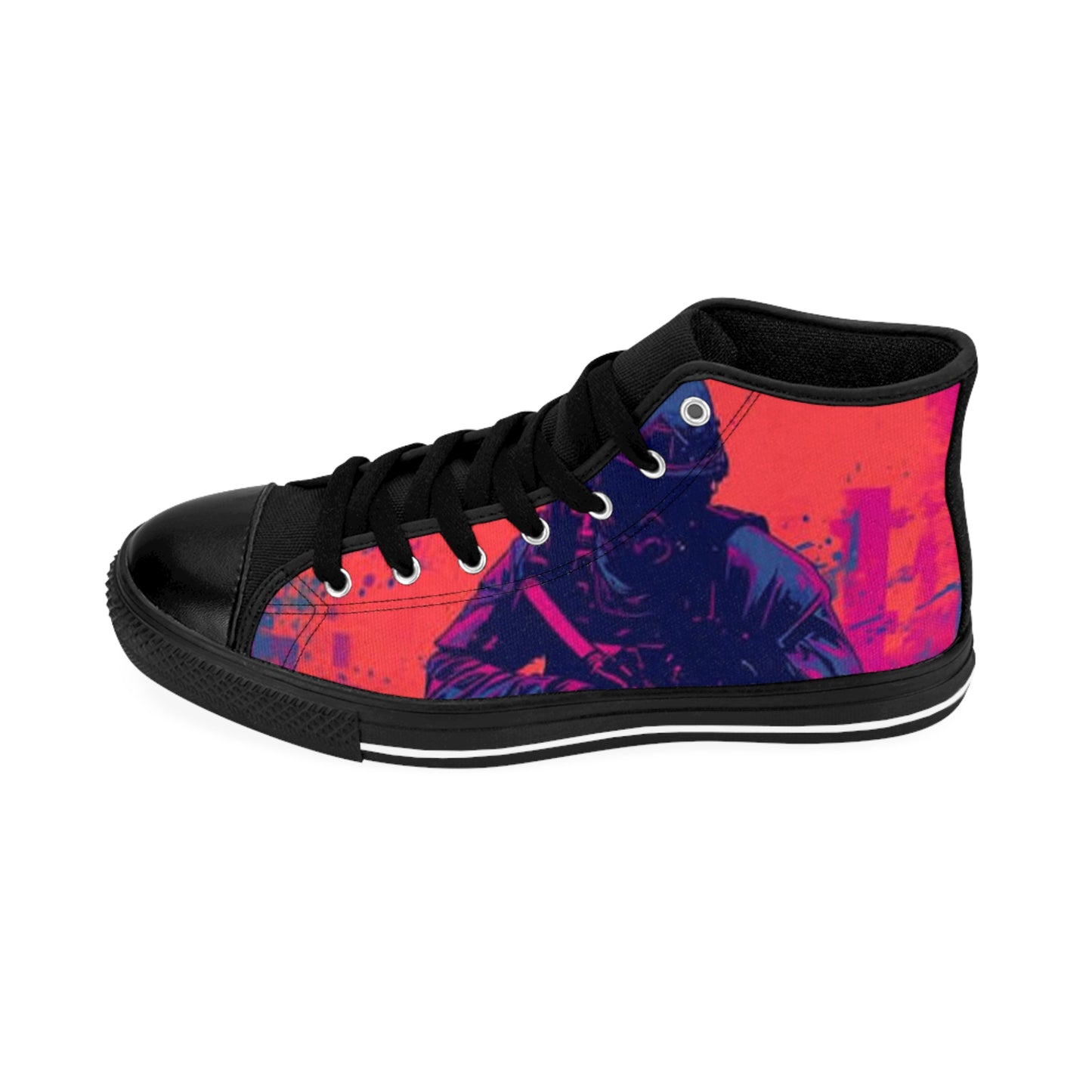Urban Art High-Top Sneakers for Trendsetters
