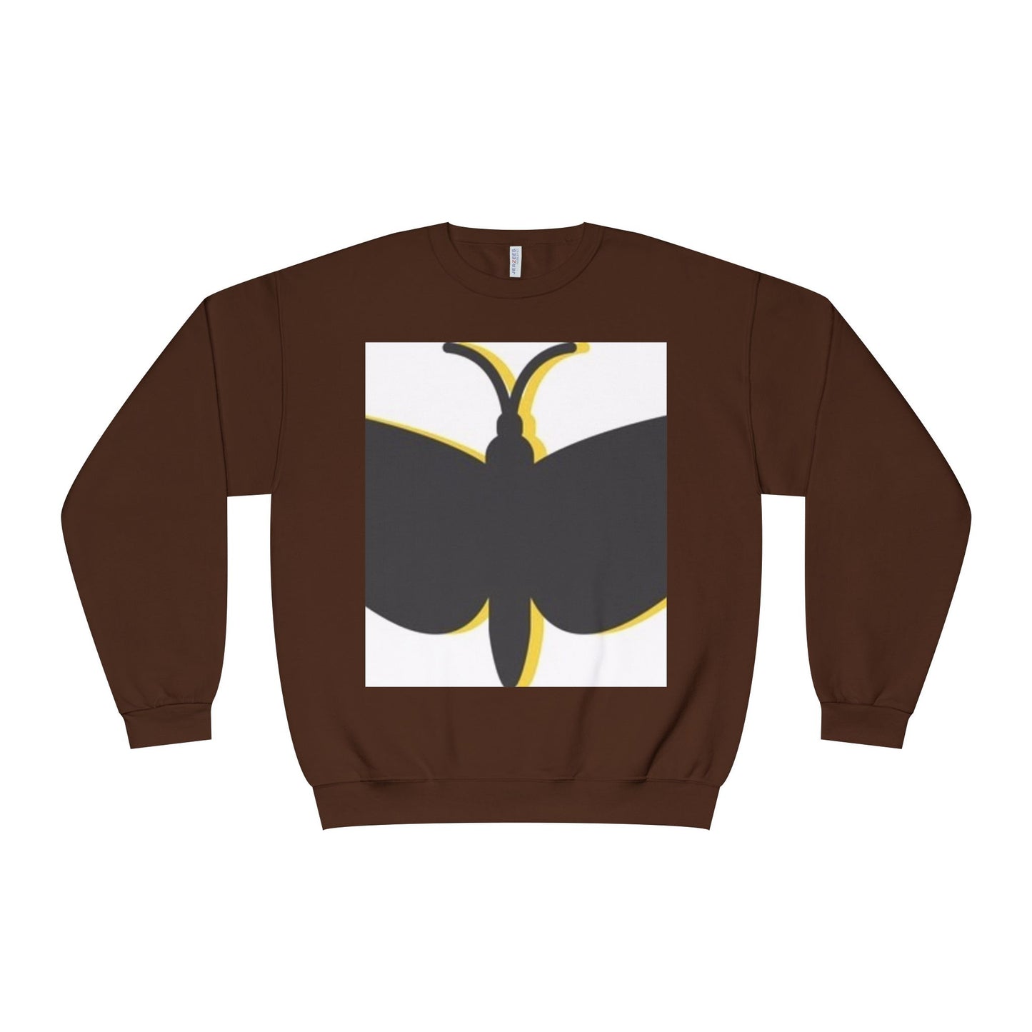 Butterfly Emblem Unisex Sweatshirt - Cozy Style for Nature Lovers