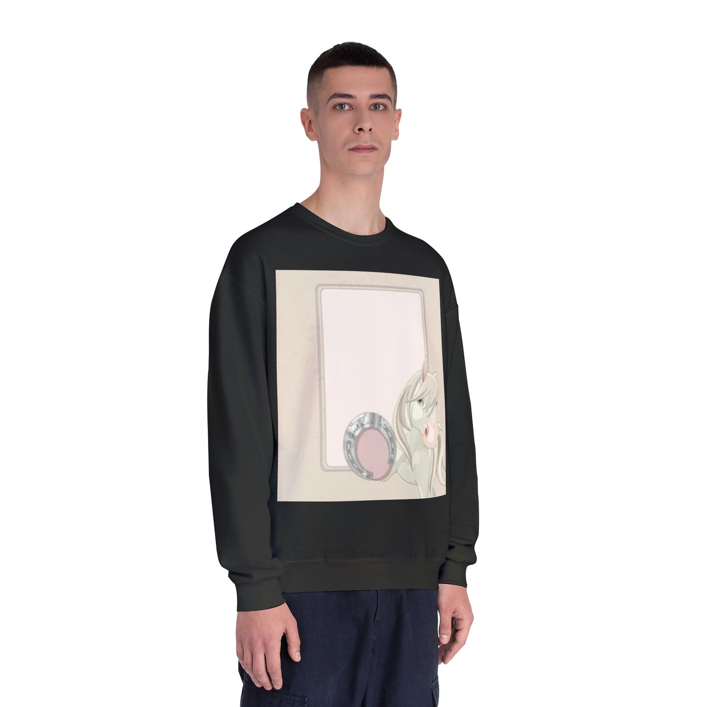 Cute Unicorn Blank Space Unisex Crewneck Sweatshirt