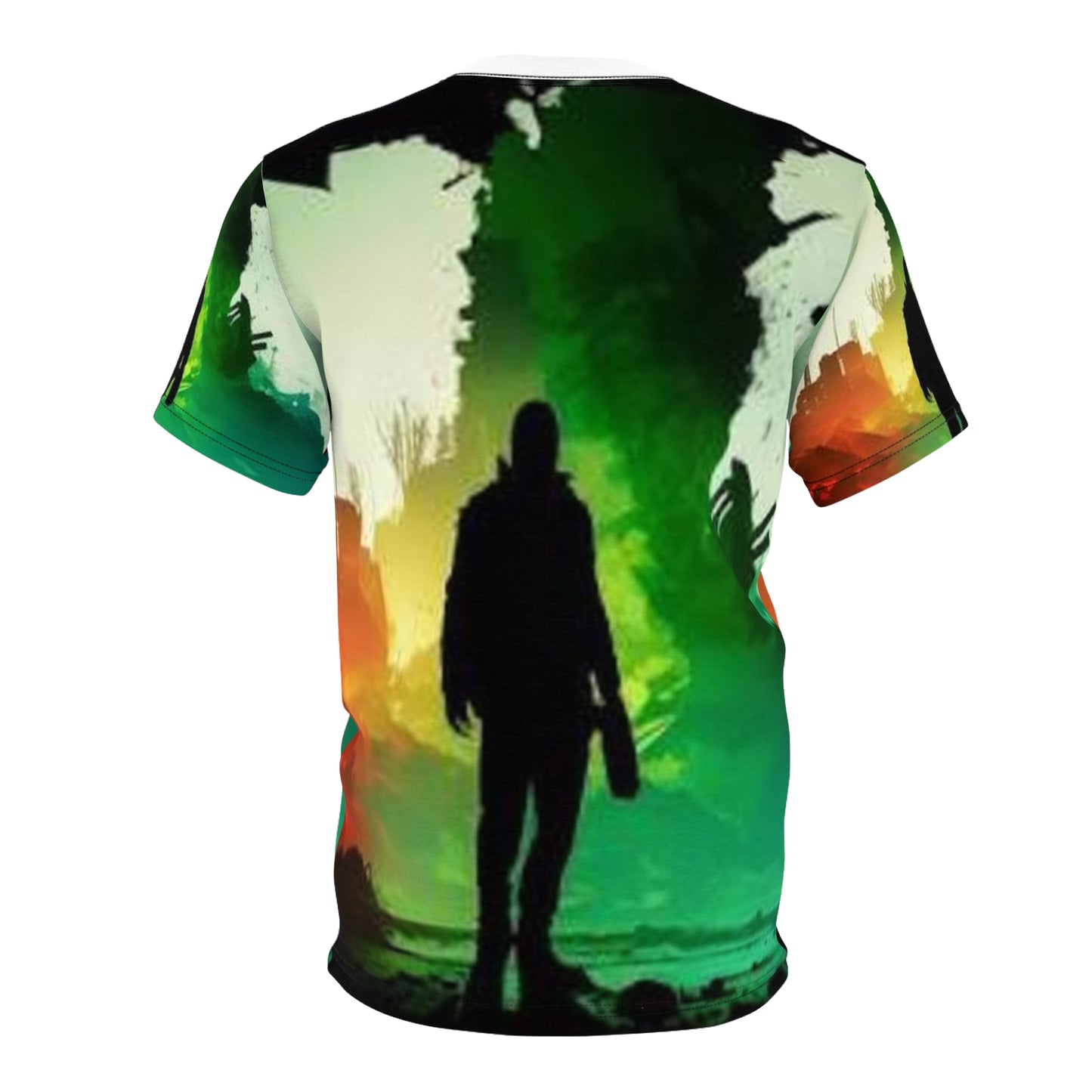 Adventure Vibes Unisex Cut & Sew Tee - Nature-Inspired Graphic Shirt