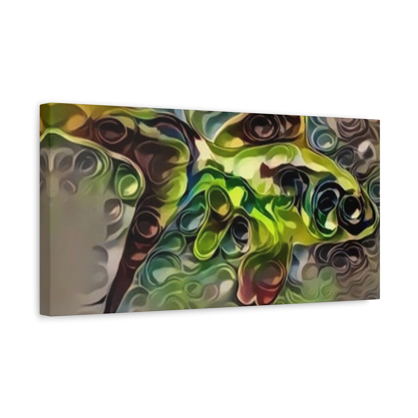 Abstract Nature Canvas Art - Stretched Matte Wall Decor