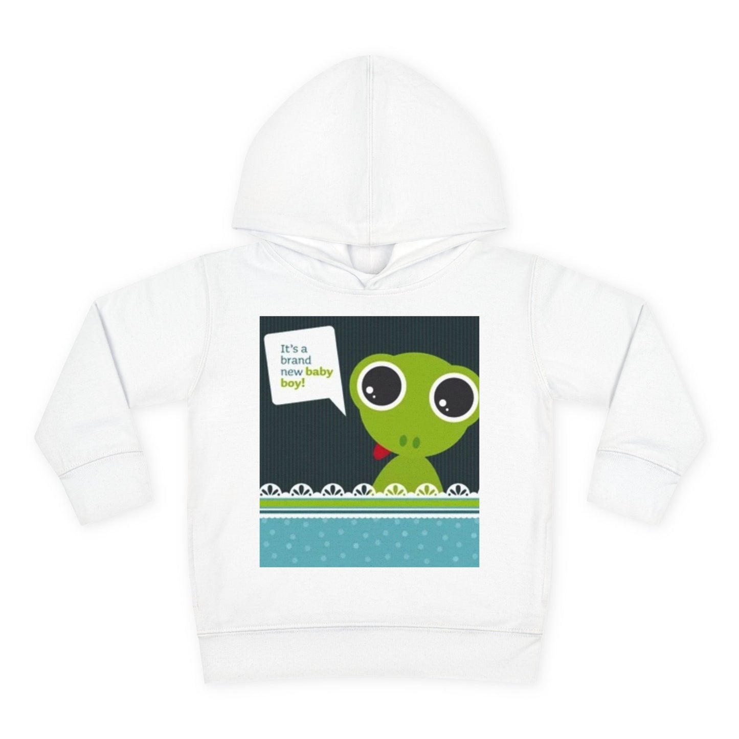 It's a Boy Alien Toddler Hoodie - Cute Fleece Pullover for Boys