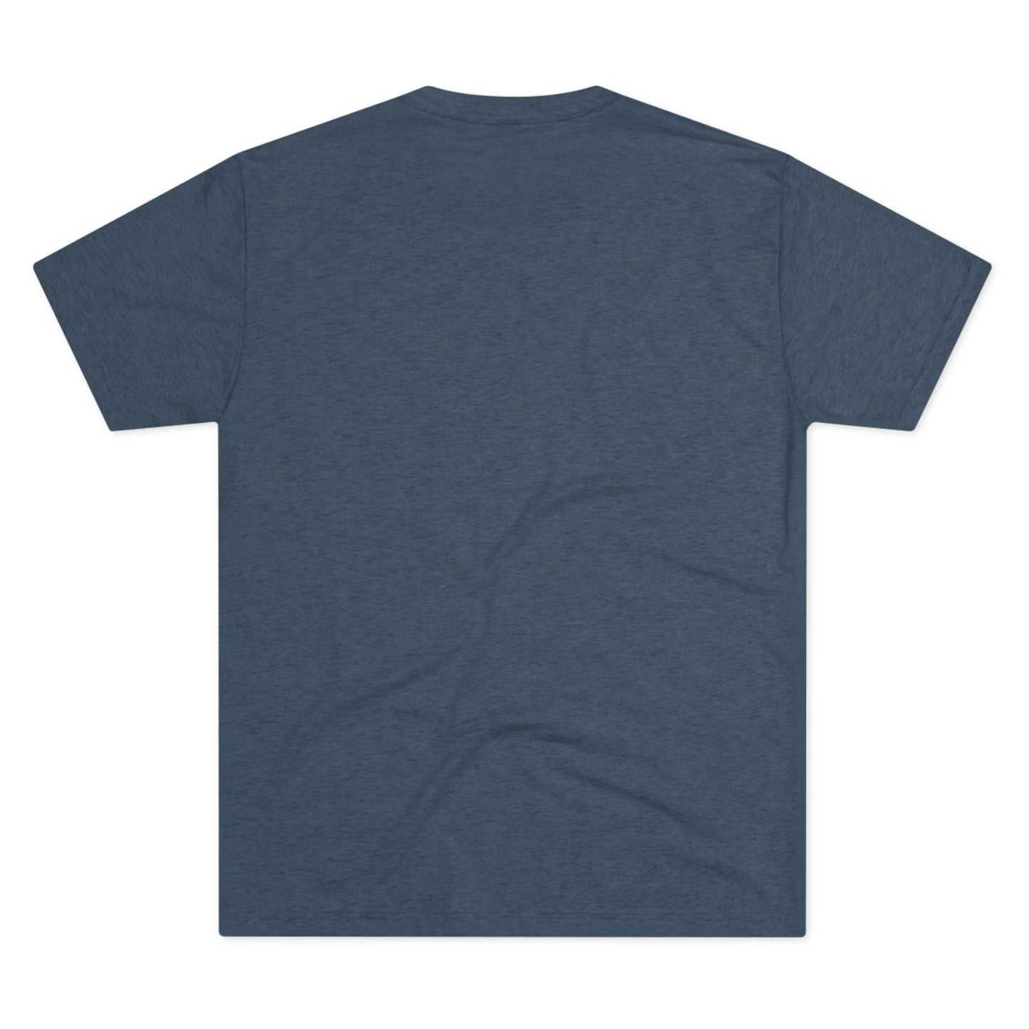 Bold Graphic Unisex Tri-Blend Crew Tee - Edgy Cracked Wall Design