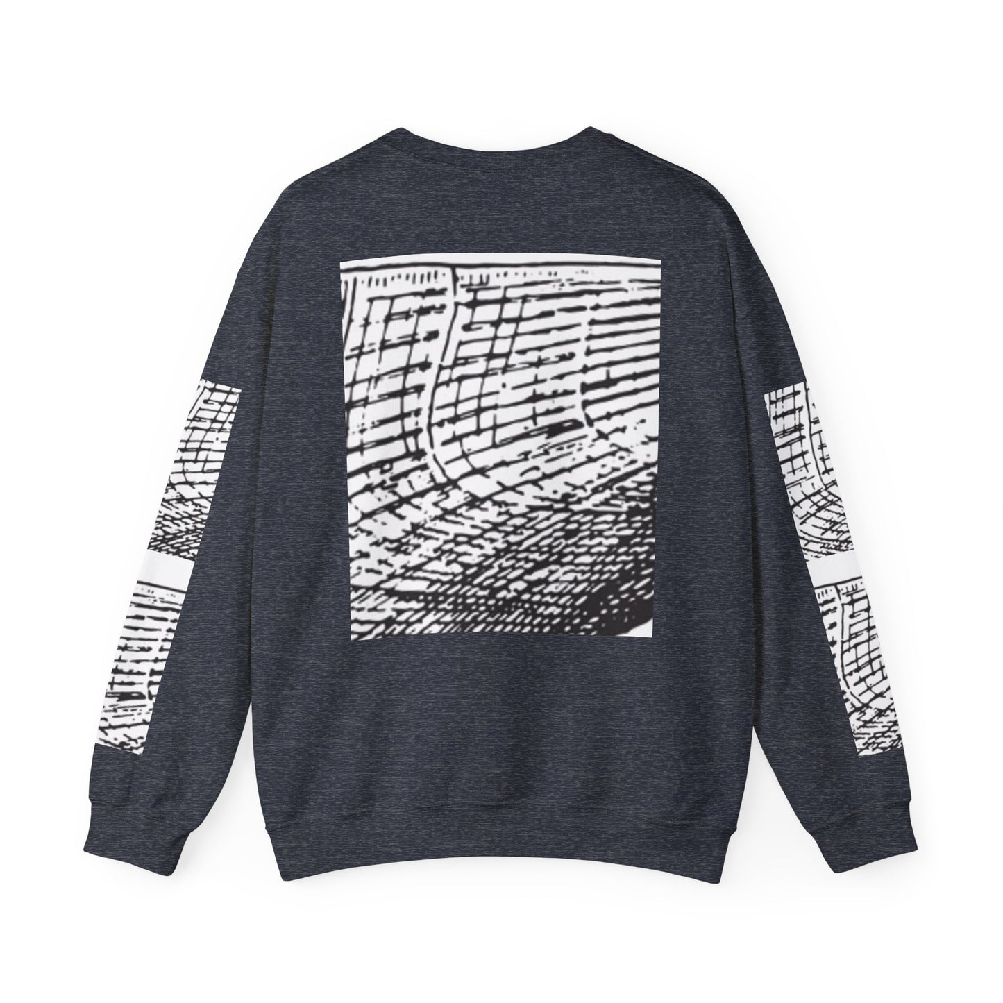 Artistic Unisex Crewneck Sweatshirt - Abstract Design for Cozy Vibes
