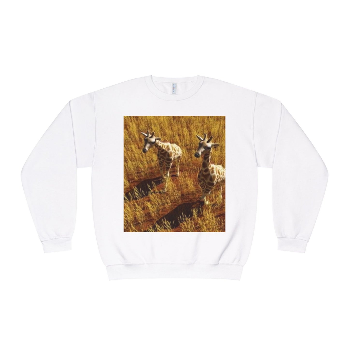 Giraffe Inspired Cozy Sweatshirt - Perfect for Wildlife Lovers