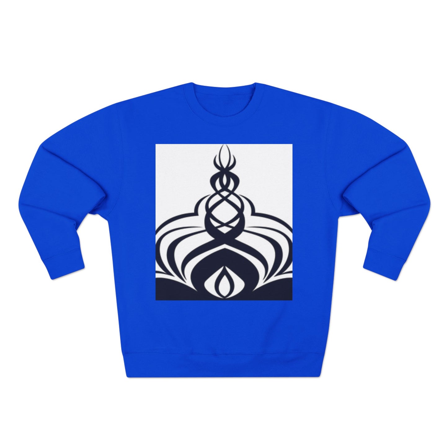 Modern Unisex Crewneck Sweatshirt with Abstract Design