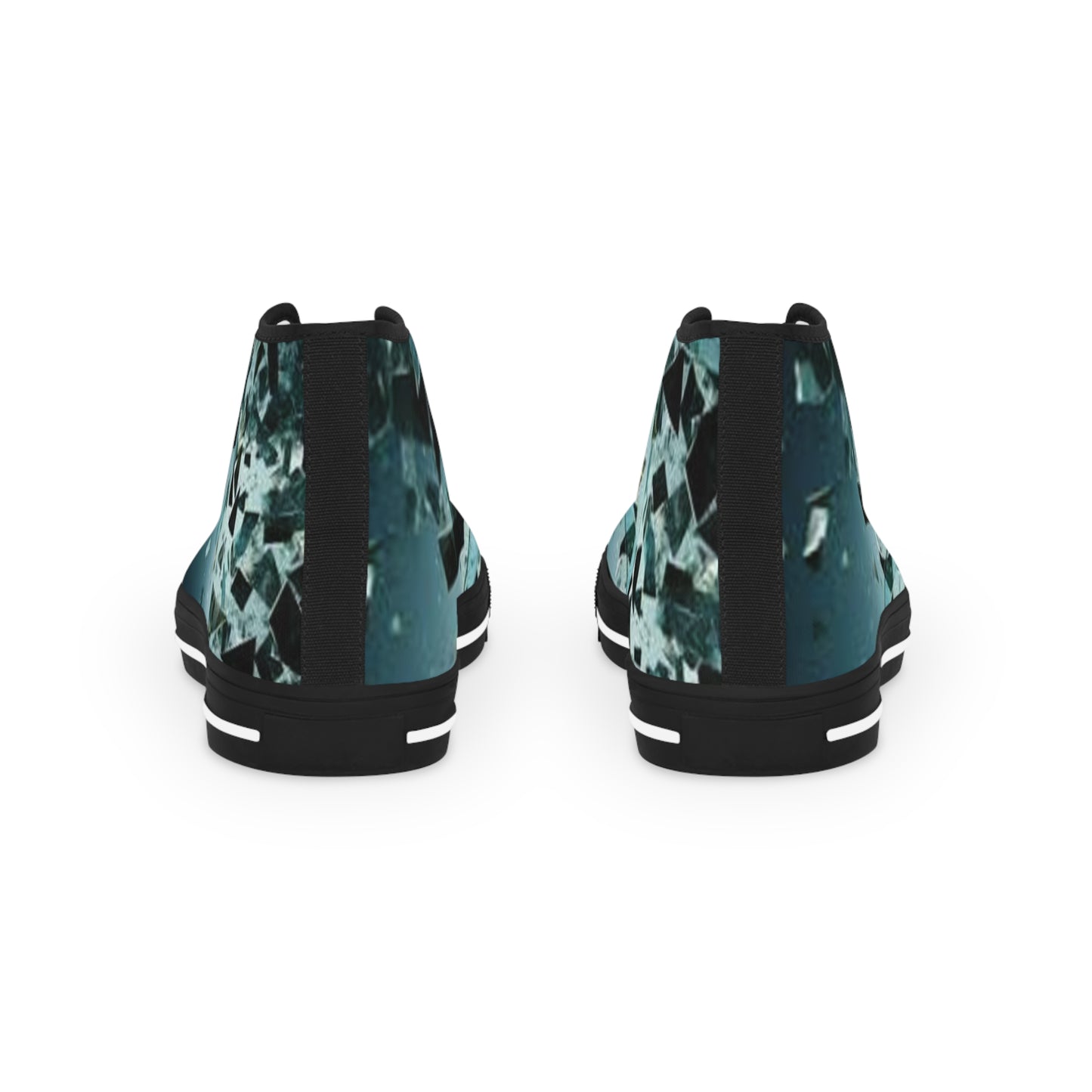 Stylish Men's High Top Sneakers with Abstract Design – Perfect for Casual Wear and Gifts