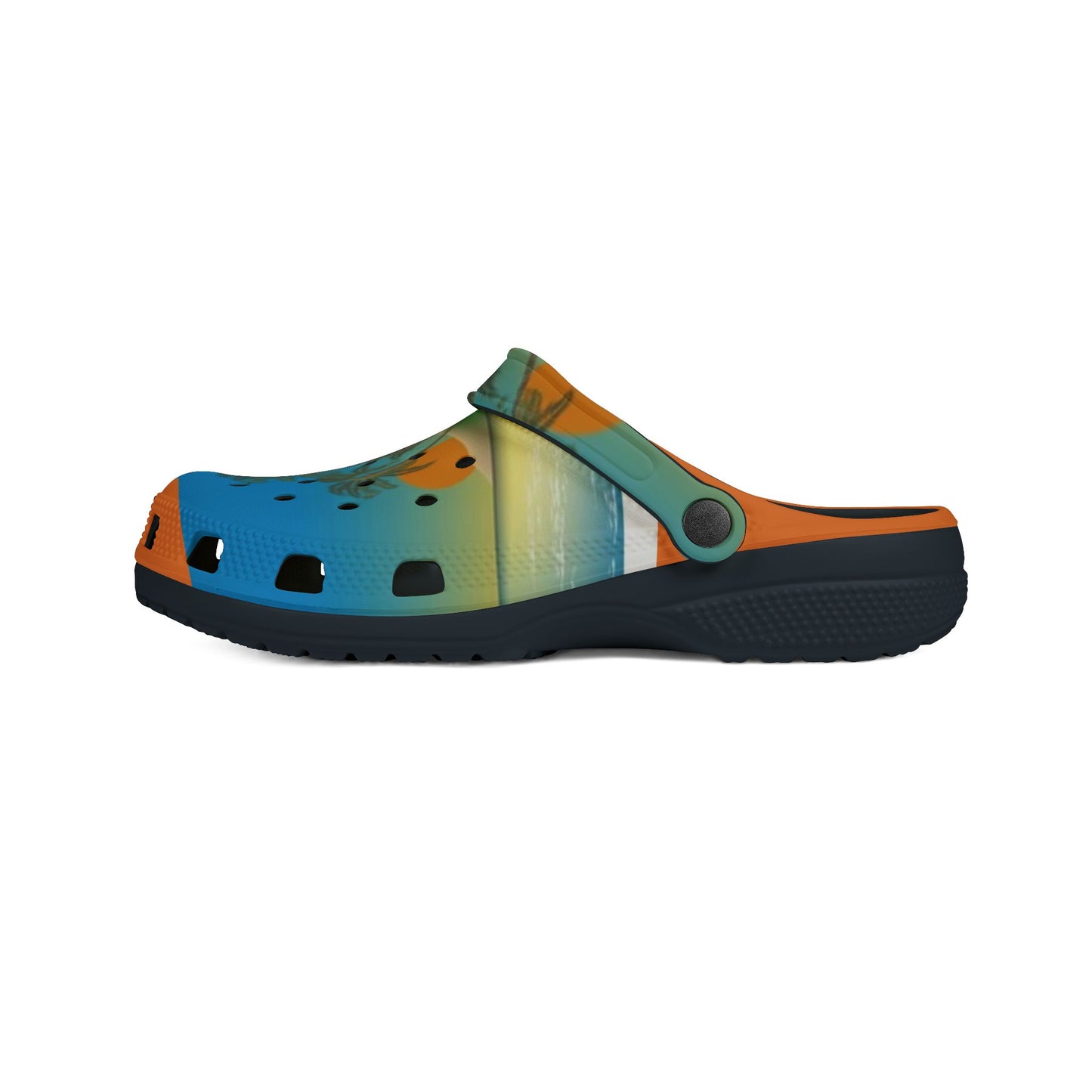Tropical Vibe EVA Foam Clogs - Summer Ready Outdoor Shoes