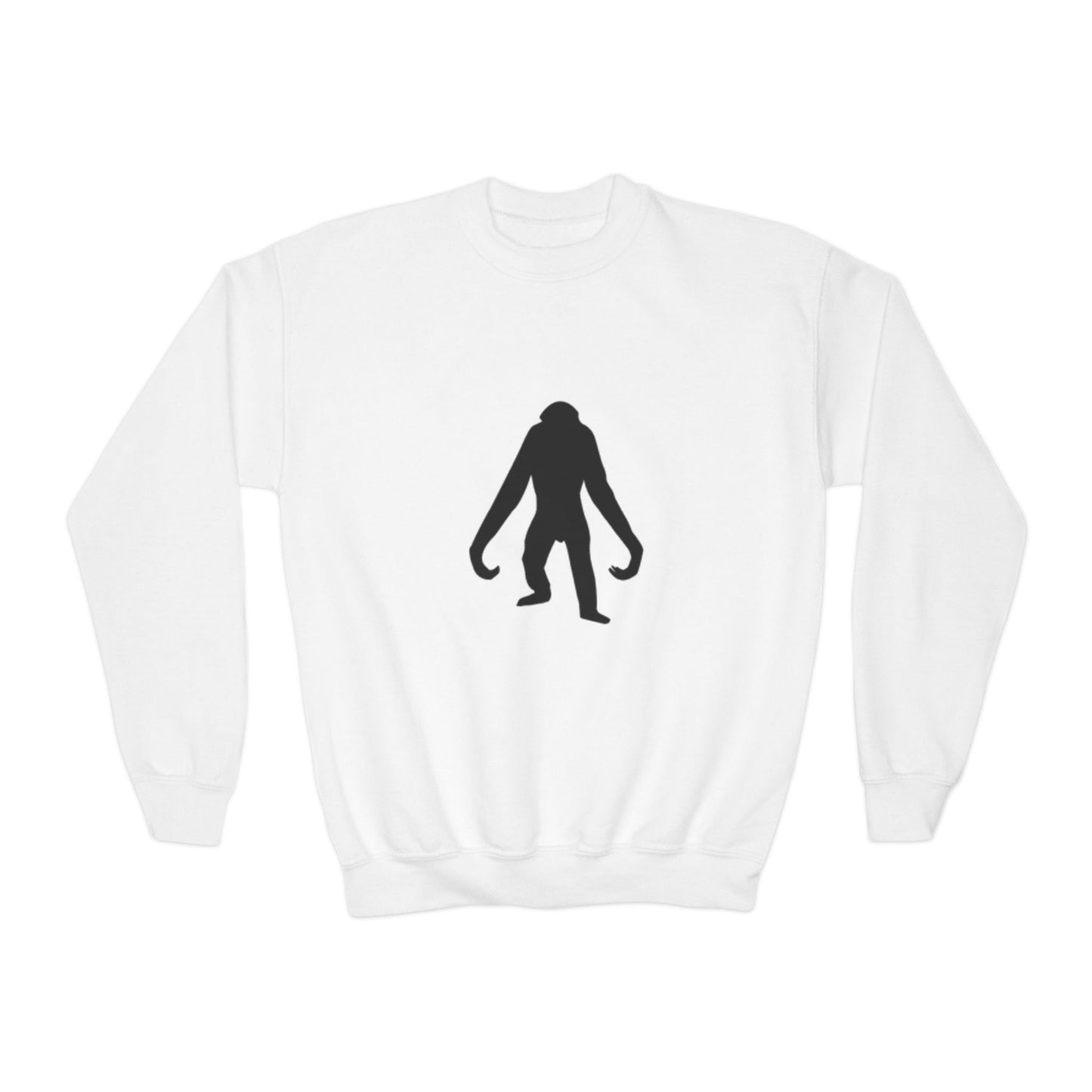 Beach Vibes Youth Crewneck Sweatshirt with Tropical Design