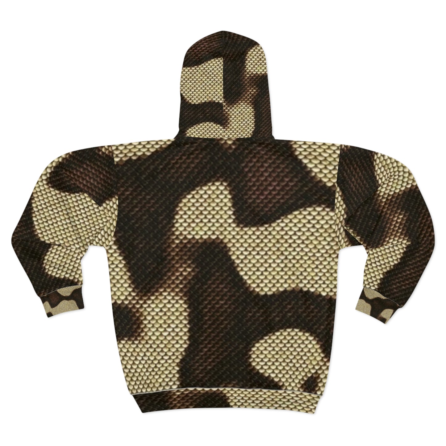Camo Print Unisex Zip Hoodie - Stylish and Comfortable Outerwear