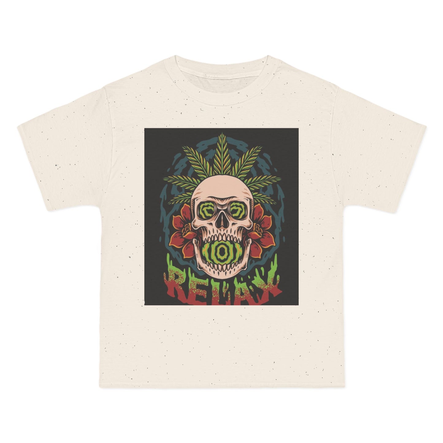 Relax Skull Graphic Tee - Perfect for Festivals and Casual Days