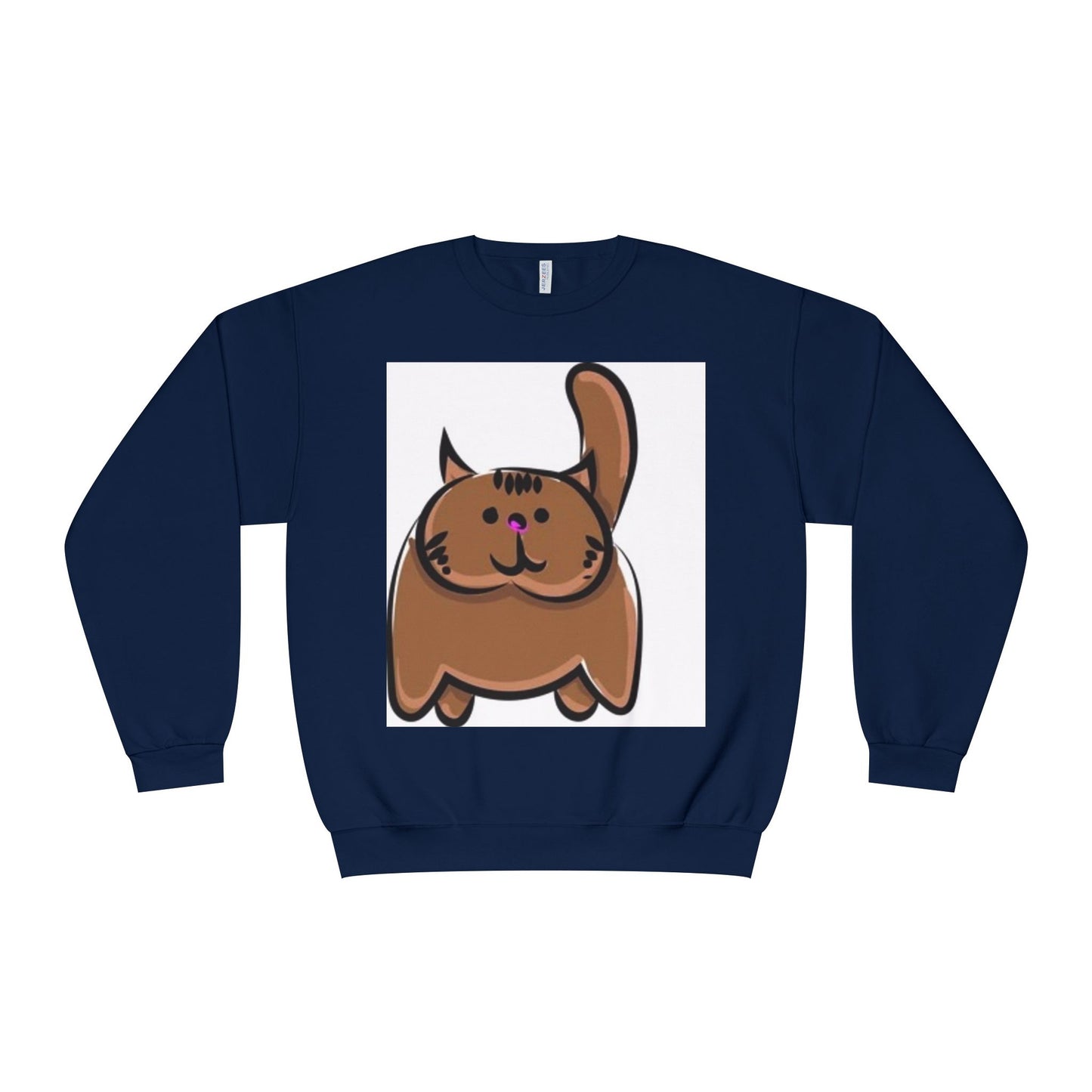 Cute Cartoon Cat Unisex Sweatshirt