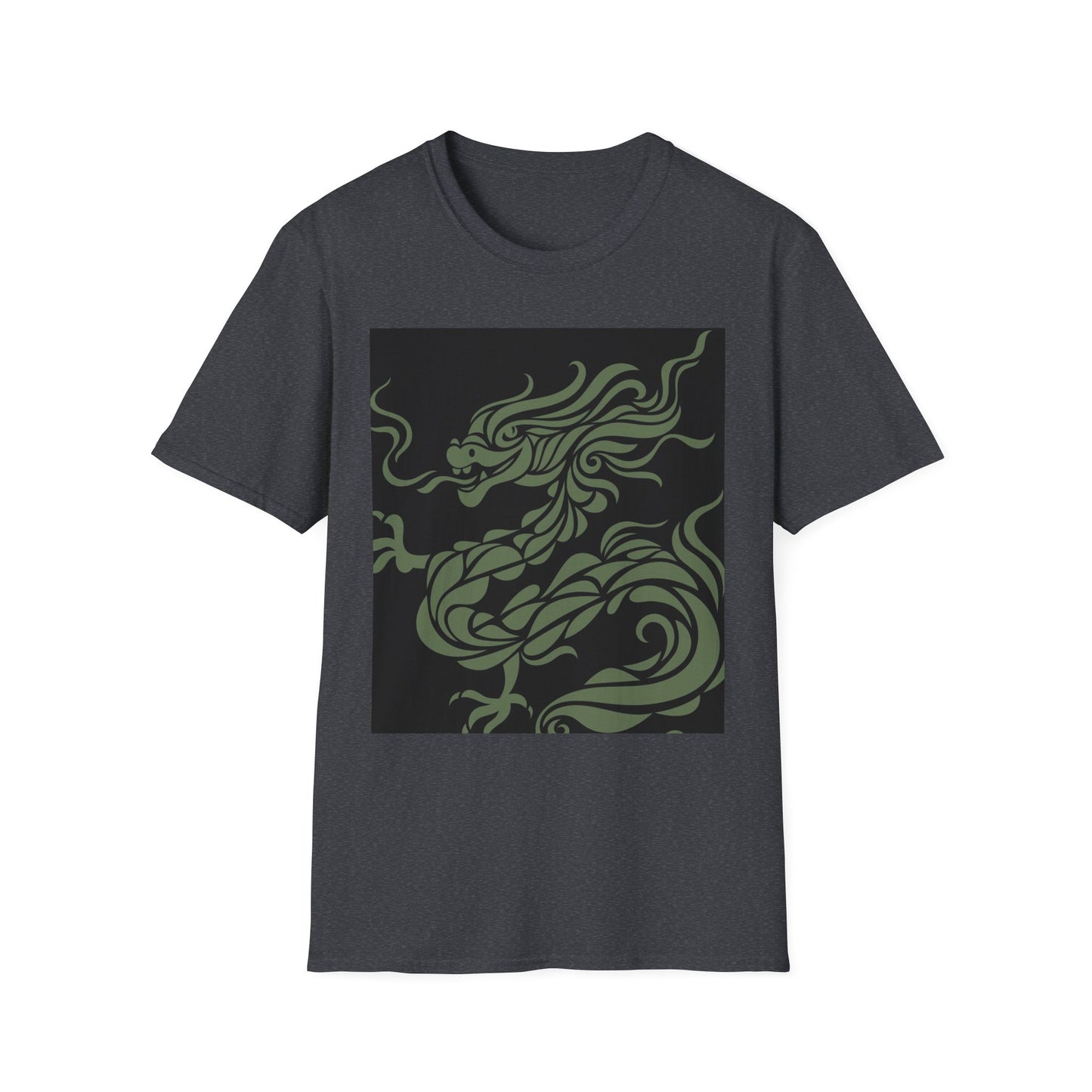 Mythical Chinese Dragon Unisex Softstyle T-Shirt